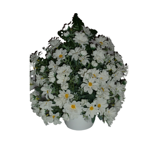 Centro artificial blanco