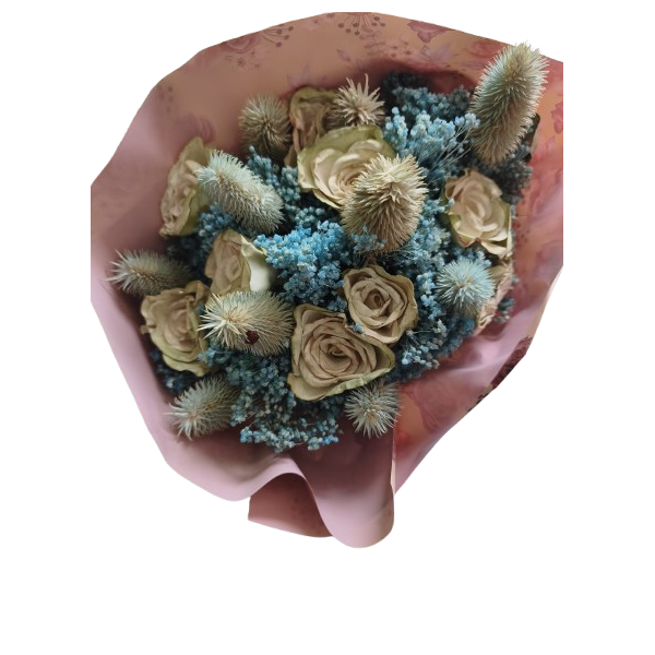 Ramo de flor seca