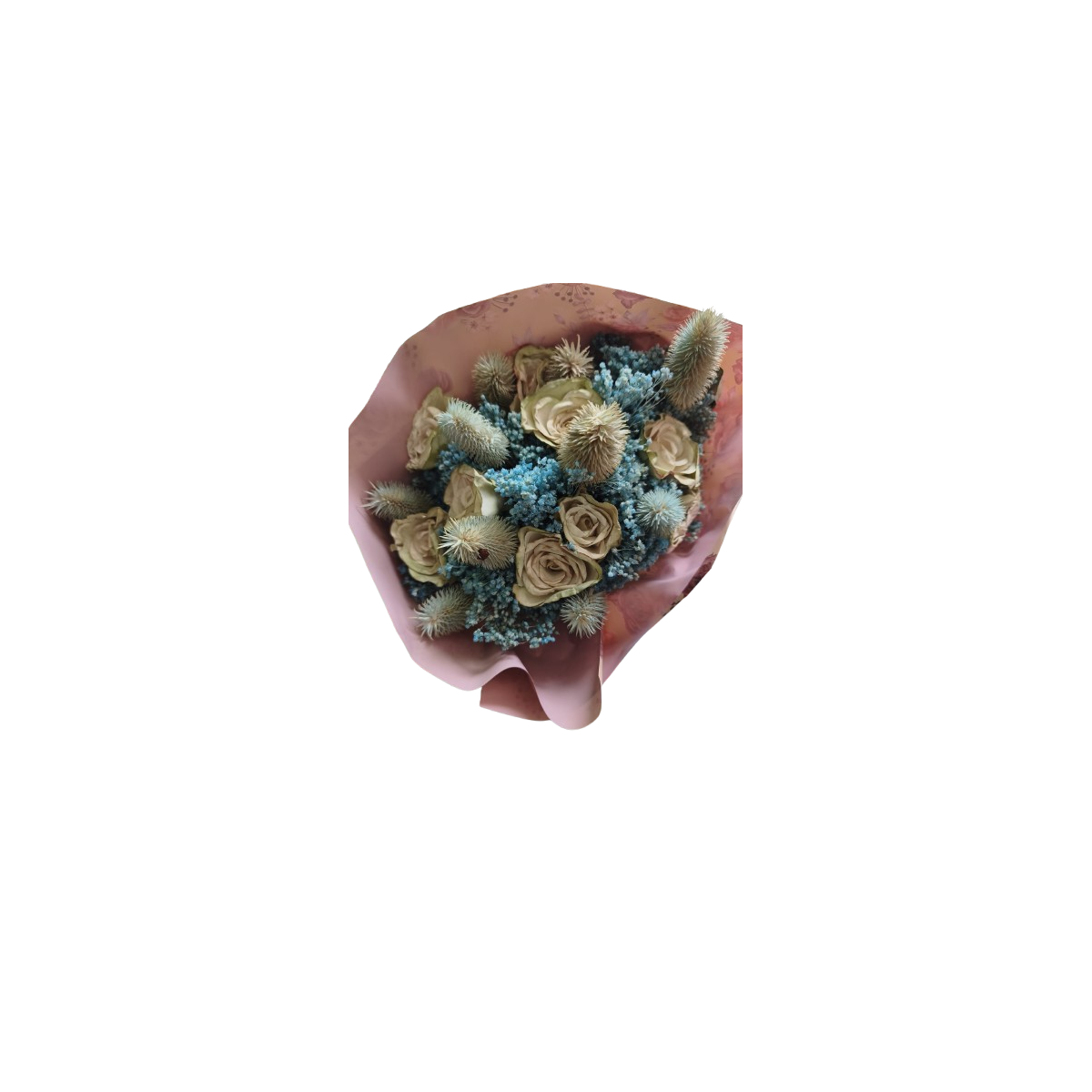Ramo de flor seca